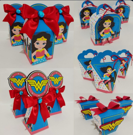 Kit Mulher Maravilha Cute